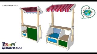 howa ® Montageanleitung Bäckerei ArtNr4752 assembly instructions Bakery No4752 [upl. by Retha]