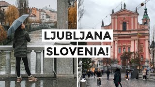 LJUBLJANA SURPRISED US Slovenia Vlog [upl. by Akahc]