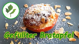 Winterlichen Bratapfel einfach selber machen lecker [upl. by Gypsie]