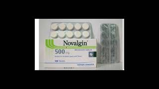 Novalgin 500 mg Tablet Novalgin Novalgin Nedir Novalgin Niçin Kullanılır ilaç ağrıkesici [upl. by Oirifrop513]