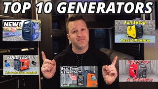 TOP 10 GENERATORS IN 10 MIN Reviewed amp Tested [upl. by Warthman]