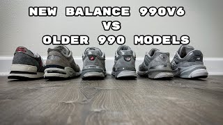 New Balance 990v6 vs Older 990 Models [upl. by Kingdon141]