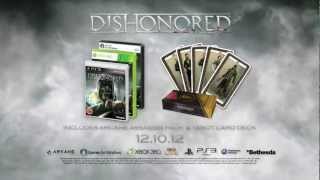 Dishonored  GAME Exclusive Special Edition Arkane Assassin Preorder Bonus Trailer [upl. by Anrahc443]