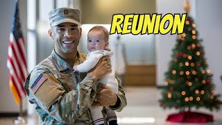 Tears of Joy as US Soldier Reunites with Family [upl. by Woodman583]