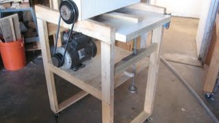 Drum sander  Thickness sander [upl. by Esorylime271]