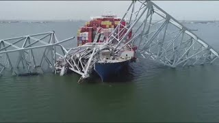 Crews find missing construction workers body days after Maryland bridge collapse [upl. by Moise185]