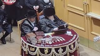 6th Night Chanukah 5784 With Belzer Rebbe [upl. by Connett144]