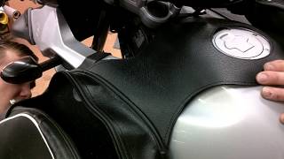 BMW 1150 GS sacoche reservoir J Marc Briant Part 6 [upl. by Yluj920]