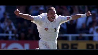 Allan Donald vs Sachin Tendulkar  Clean Bowled  Test Match [upl. by Fryd666]