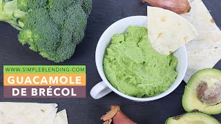 GUACAMOLE DE BRÉCOL  Brocomole  Cómo hacer un dip con brécol y aguacate [upl. by Jenine]