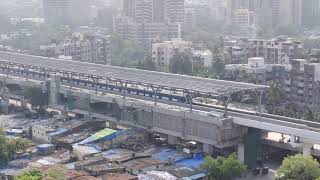 metro line 2a mumbai  Dahisar station  andheri to Dahisar metro train [upl. by Nylhsoj]