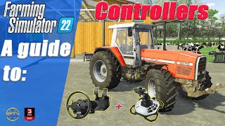 How to configure your controllers in Farming SImulator 22 [upl. by Adnamma694]