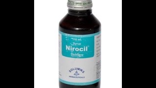 Solumiks Herbaceuticals Nirocil Syrup [upl. by Hillery]