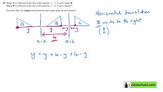 Edexcel GCSE Maths Past Papers November 2022 Paper 3 Higher Q18 [upl. by Chaffin]