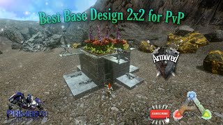 Ark Mobile Base 2x2 for PvP [upl. by Hpejsoj]