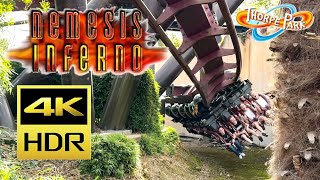 Nemesis Inferno 4K60HDR Thorpe Park 07102023 [upl. by Gagnon]