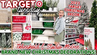 NEW Target Christmas Decor Threshold x Studio McGee 2022 🎅🏼🎄  Target Christmas Shop With Me [upl. by Noni]