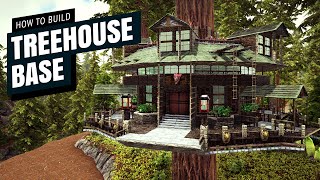 How To Build A Treehouse Base  Ark Survival Evolved [upl. by Anirtruc100]