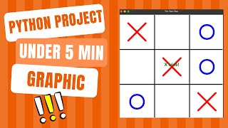 Make Your First Graphic Python Game in Under 5 MinutesBeginner Tutorial [upl. by Joyann563]