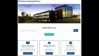 Overview of the Nipissing University Library Website [upl. by Carolyn]