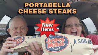 Jersey Mikes Subs NEW Portabella Cheese Steaks foodreview fastfoodreview jerseymikes tastetest [upl. by Komarek]