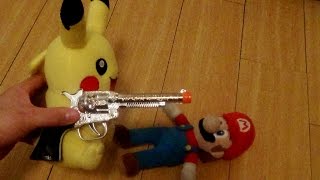 Psycho Pikachu Kills Mario [upl. by Eustis]