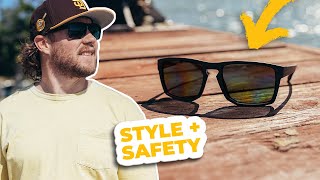 Wiley X Founder – Safety Sport Sunglasses with Side Shields  SportRx [upl. by Akyssej]