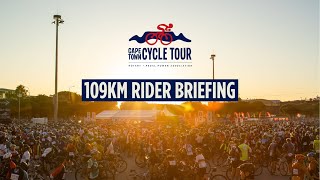 109km Cape Town Cycle Tour Cycle Tour Rider Brief 2024 [upl. by Joanie]