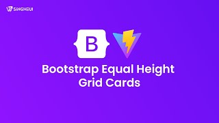 Bootstrap Equal Height Grid Cards [upl. by Aver]