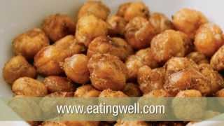 Healthy Snack Baked Chickpea quotNutsquot Recipe [upl. by Nhor]