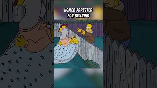 Homer Arrested for Bullying [upl. by Nary]