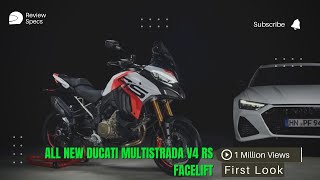 2025 Ducati Multistrada V4 RS Facelift [upl. by Bunker932]