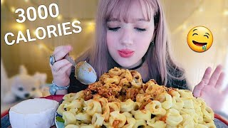 MOUNTAIN OF TORTELLINI PASTA WITH OLIVE TOMATO SAUCE 😍 MUKBANG [upl. by Seften]