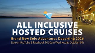 2 New Hosted Cruises Ambassador Cruise Line Scandinavia amp Around British Isles Fantastic Deals 2026 [upl. by Lerim]