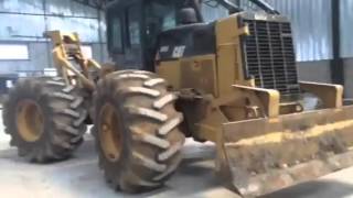 Skidder Cat 525c 2 [upl. by Aruam]