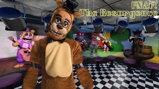 😁Roblox BLOCK BEAR FNAF The Resurgence fnafgames roleplaygames fnaffangames robloxgames [upl. by Akeenat945]