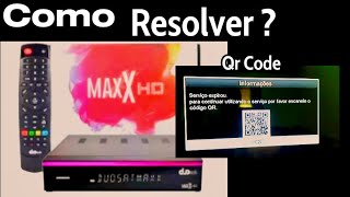 Duosat Maxx HD qr code codificado solução  atualização funciona [upl. by Dahsra426]