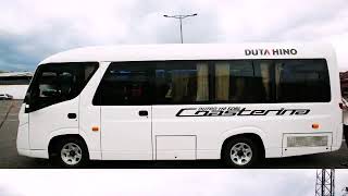 HINO 110 SDBL 18 SEAT COASTERINA KAROSERI NEW ARMADA [upl. by Eluj]