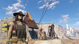 Fallout 4 Mod Review Militarized Minutemen Standalone Outfit [upl. by Nedap]