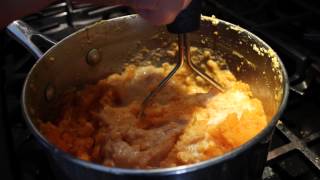 Simple Cooking Delicious Baked Mashed Sweet Potatoes with cheese [upl. by Eadnus]