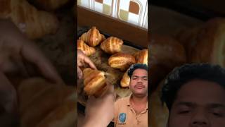 croissant pasteries baking pastrystout pastry bread recipe frenchcroissant patisserie food [upl. by Viddah]