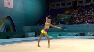 2013 Rhythmic Gymnastics World Championships  Clubs and Ribbon Finals [upl. by Avra]