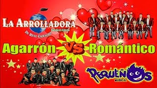 Arrolladora Vs Pequeños Musical Exitos Romanticos Agarron Romantico [upl. by Euv]