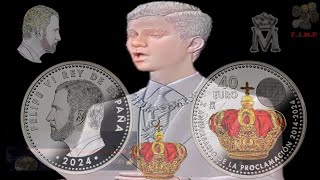 ¿Vale la Pena  Moneda de Plata 40 Euros 2024 de Felipe VI – Precio y Valor Real [upl. by Nisa]