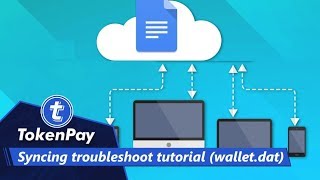 TokenPay l Syncing troubleshoot tutorial walletdat [upl. by Eirolam402]