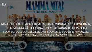 Julie Walters  Angel Eyes Español  Inglés  Mamma Mia Here We Go Again [upl. by Nabalas]