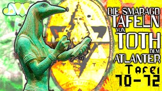 Die Smaragdtafeln von Toth dem Atlanter Tafel 1012 [upl. by Valenta]