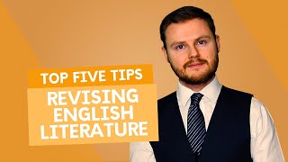 Top Five Tips on How to Revise GCSE English Literature from an English Teacher [upl. by Candida895]