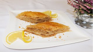 BAKLAVA so Gotovi kori  po recept na svekrva mi  Baklava with Fillo Pastry  Баклава со Oреви [upl. by Adnac]