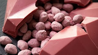 How to make Almond Ruby Chocolate [upl. by Minetta]